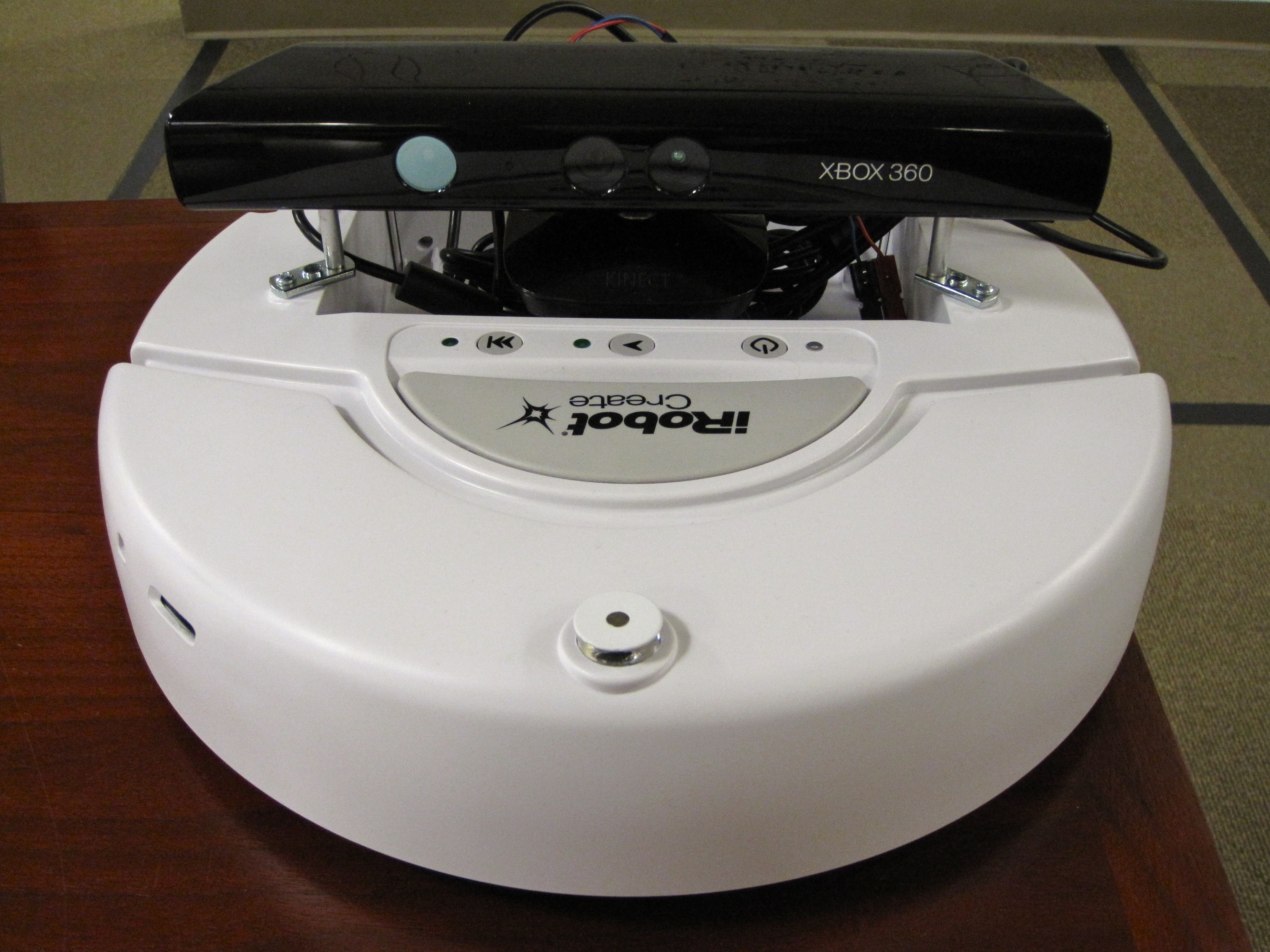 adding a Kinect to an iRobot Create 