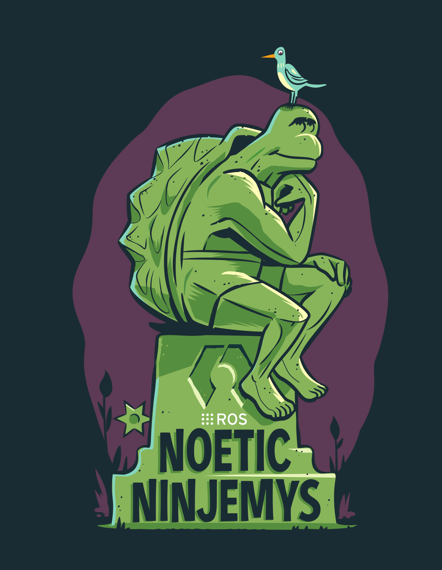 ROS Noetic Ninjemys logo